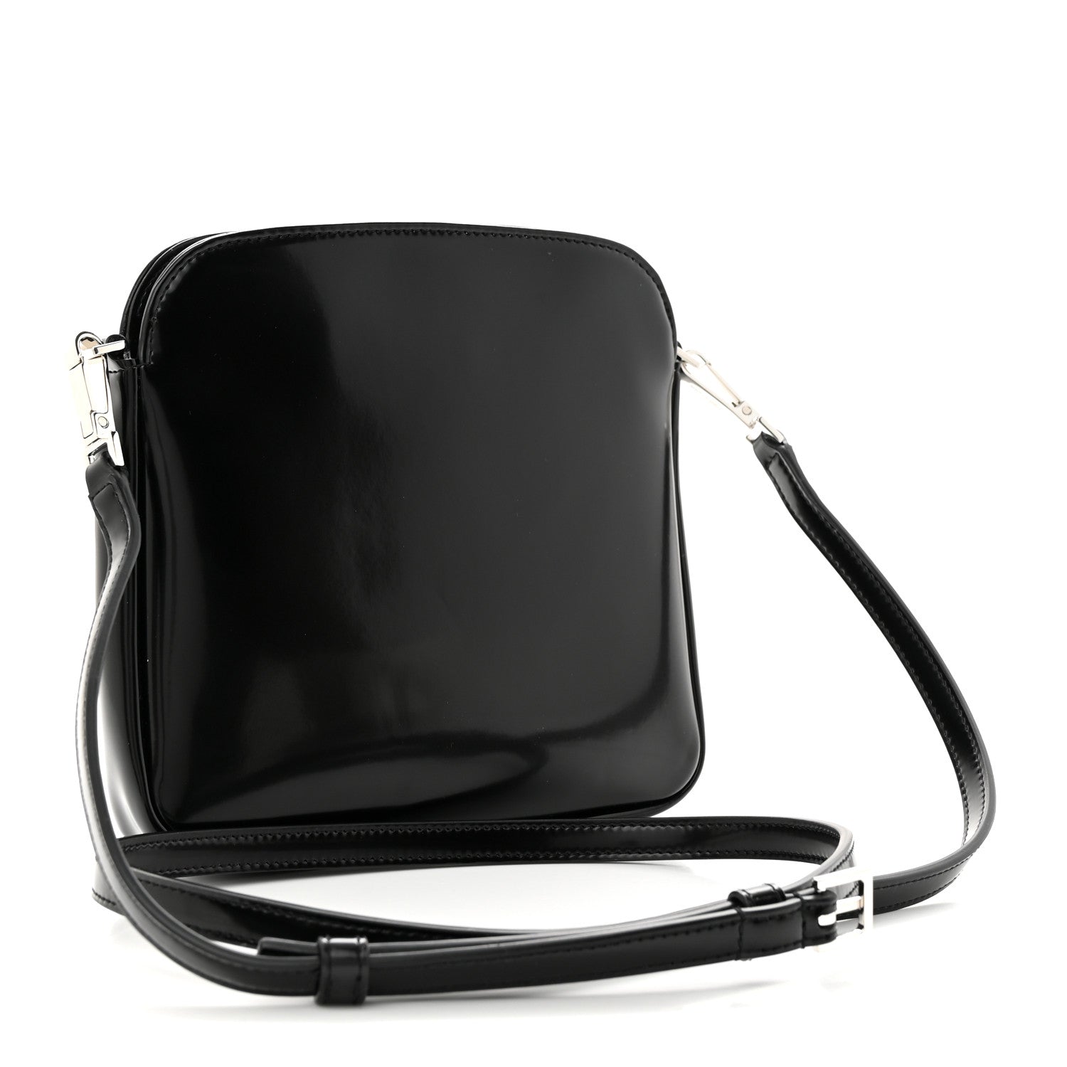 Saint Laurent Brushed Calfskin Mini Camera Bag Black 3 of 10