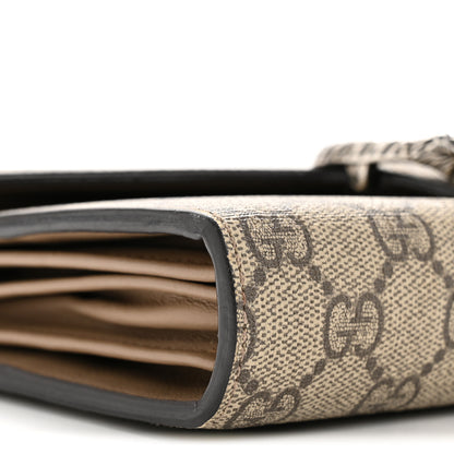 Gucci GG Supreme Monogram Mini Dionysus Chain Wallet Beige Taupe Beige Taupe 23 of 37