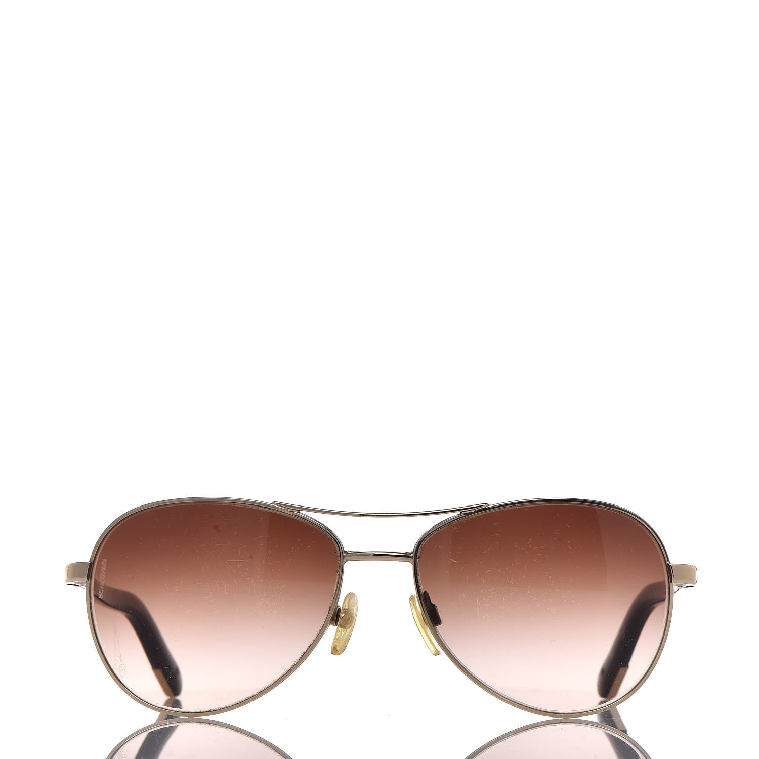 Chanel CC Aviator Sunglasses 4201 Gold 2 of 7