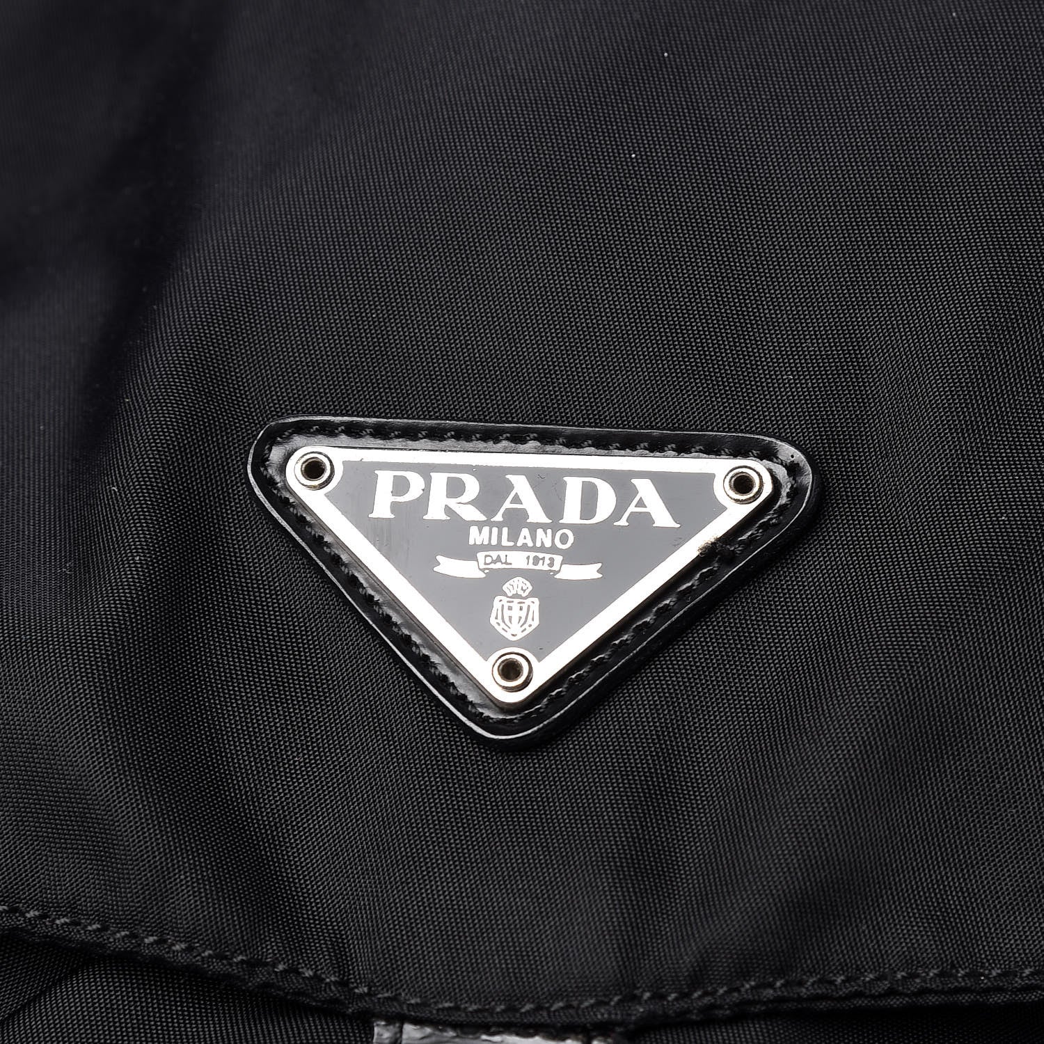 Prada Nylon Vela Medium Backpack Black 8 of 18