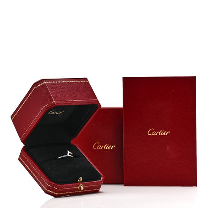 Cartier 18K White Gold Small Juste Un Clou Ring 51 5.75 5 of 5