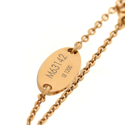Louis Vuitton Brass Nanogram Bracelet Silver Gold 5 of 6