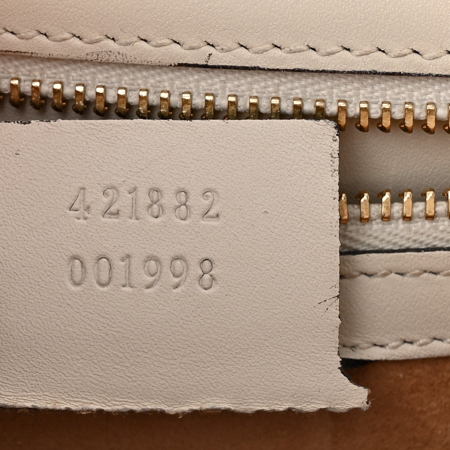 Gucci Calfskin Small Sylvie Shoulder Bag Off White 7 of 15
