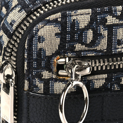 Christian Dior HOMME Oblique Safari Messenger Blue 10 of 11
