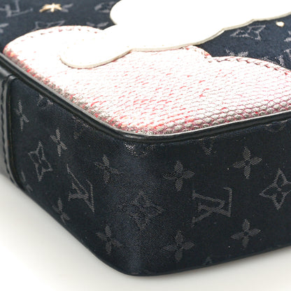Louis Vuitton Satin Mini Monogram Conte De Fees Pochette Black 8 of 9