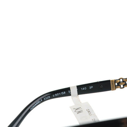 Chanel Square Chain Sunglasses 5325 Black 4 of 6
