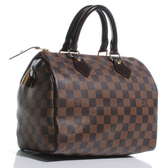 Louis Vuitton Damier Ebene Speedy 25 3 of 8