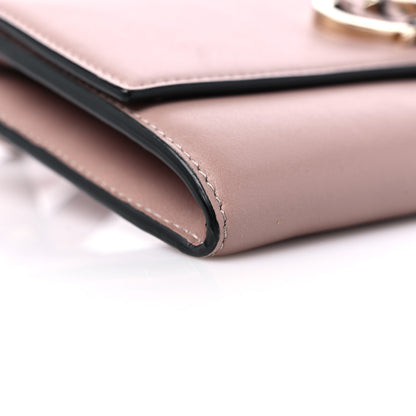 Valentino Garavani Calfskin V Rivet Shoulder Bag Poudre 8 of 10