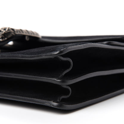 Gucci Suede Medium Dionysus Shoulder Bag Black 7 of 10