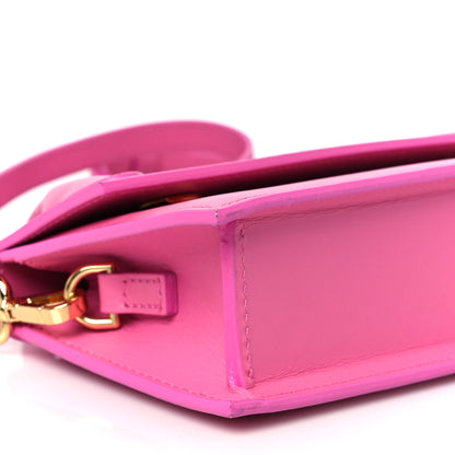 Jacquemus Smooth Calfskin Le Chiquito Long Pink 8 of 9