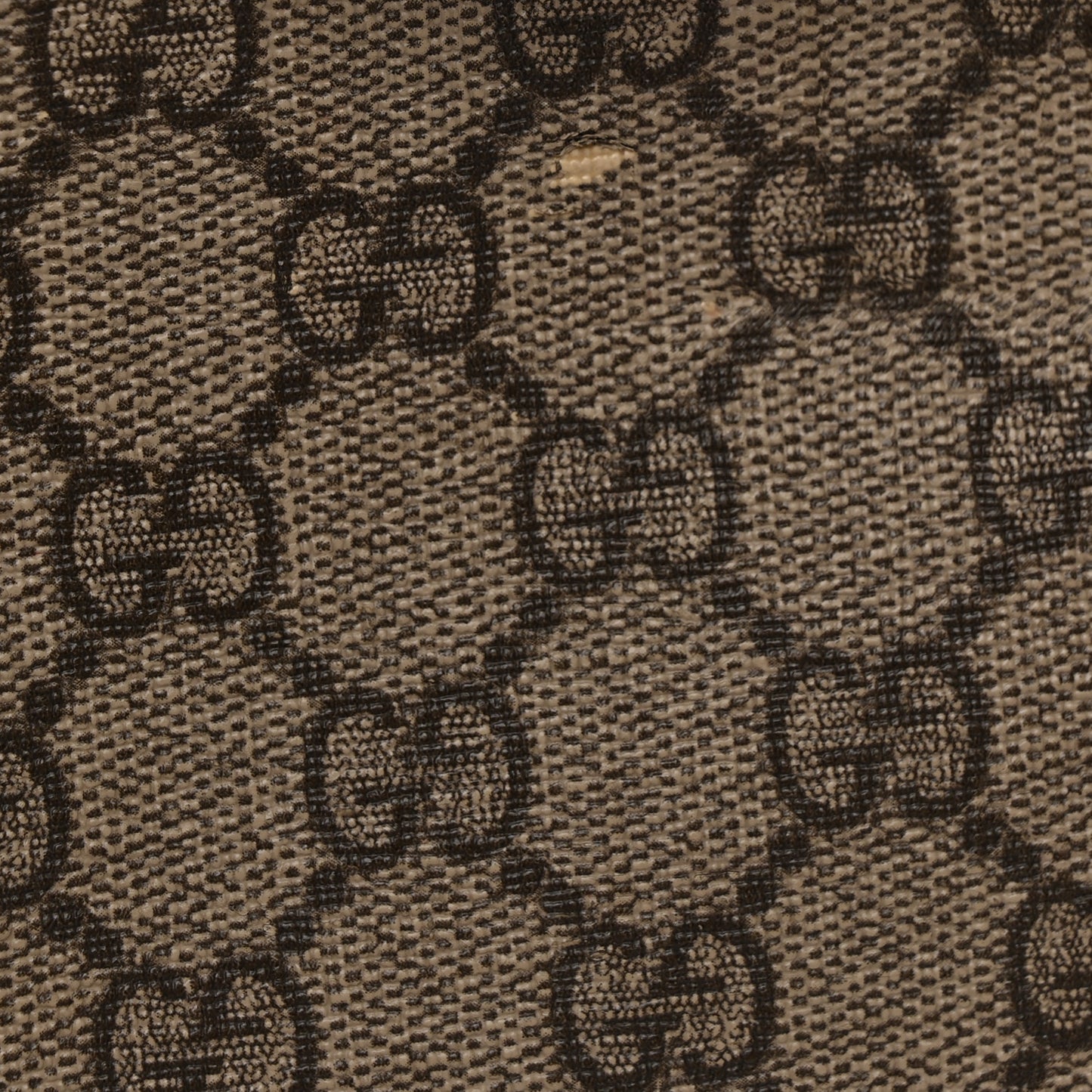 GG Supreme Monogram Neo Vintage Web Belt Bag Brown