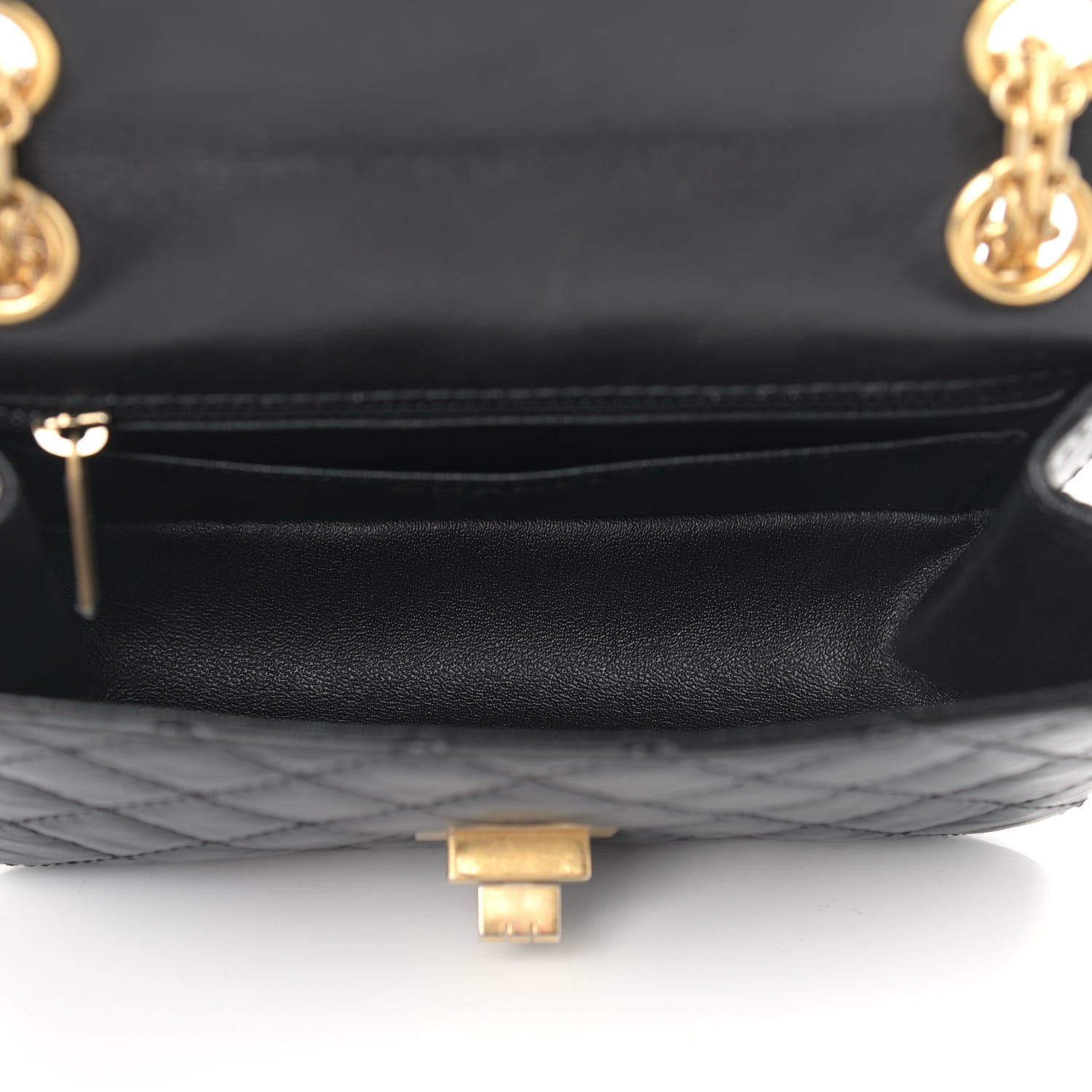 Chanel Aged Calfskin Quilted 2.55 Reissue Mini Flap Black 5 of 12