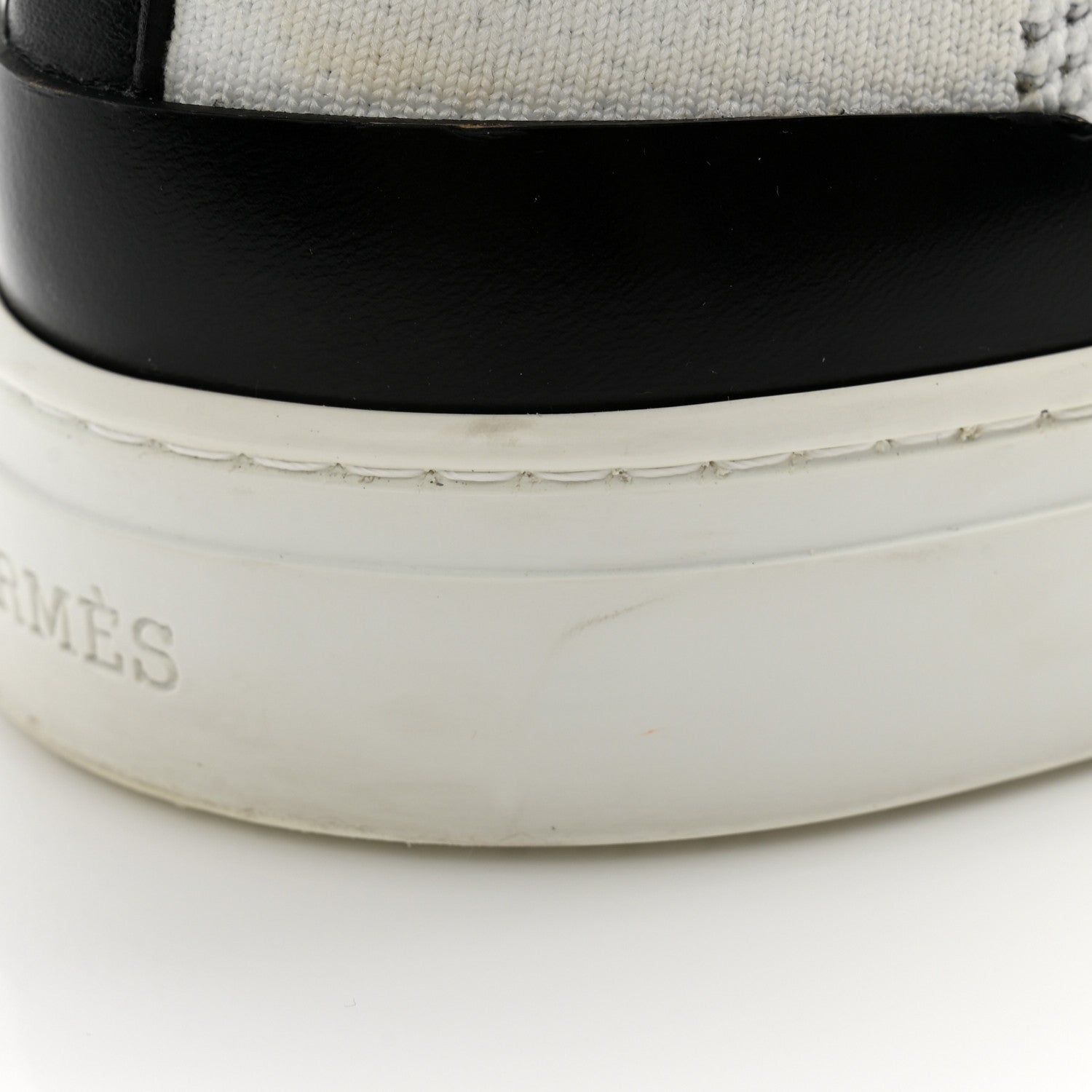 Hermes Calfskin Deep Sneakers 38 White Multicolor 11 of 12