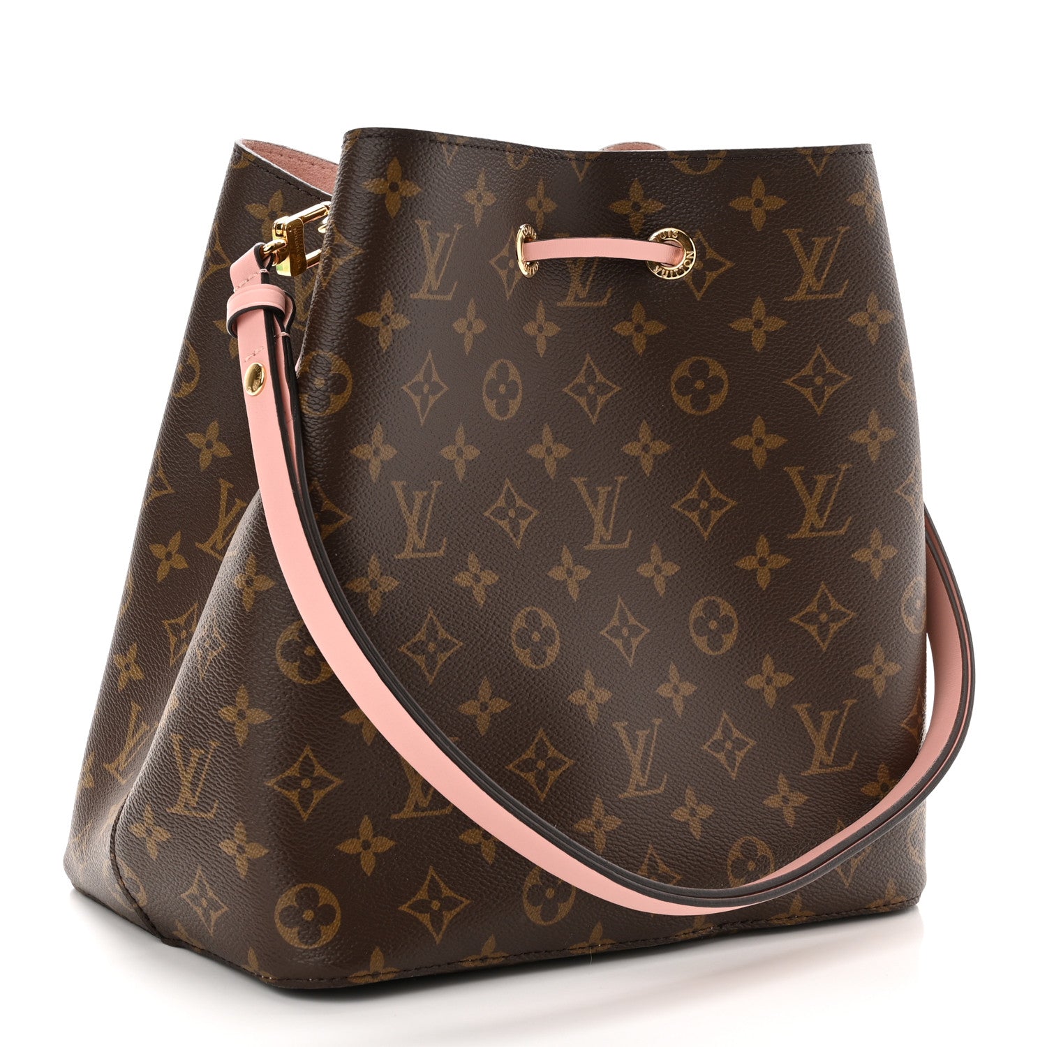 Louis Vuitton Monogram Neonoe MM Rose Poudre 3 of 8