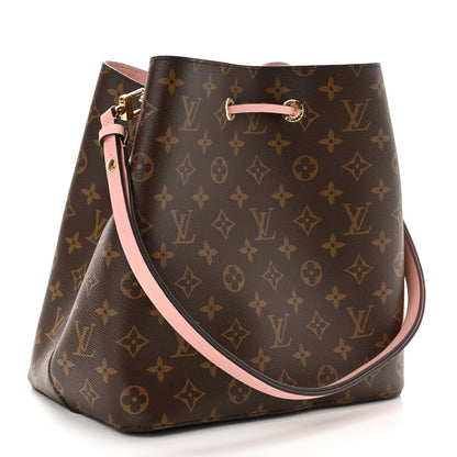 Louis Vuitton Monogram Neonoe MM Rose Poudre 3 of 8