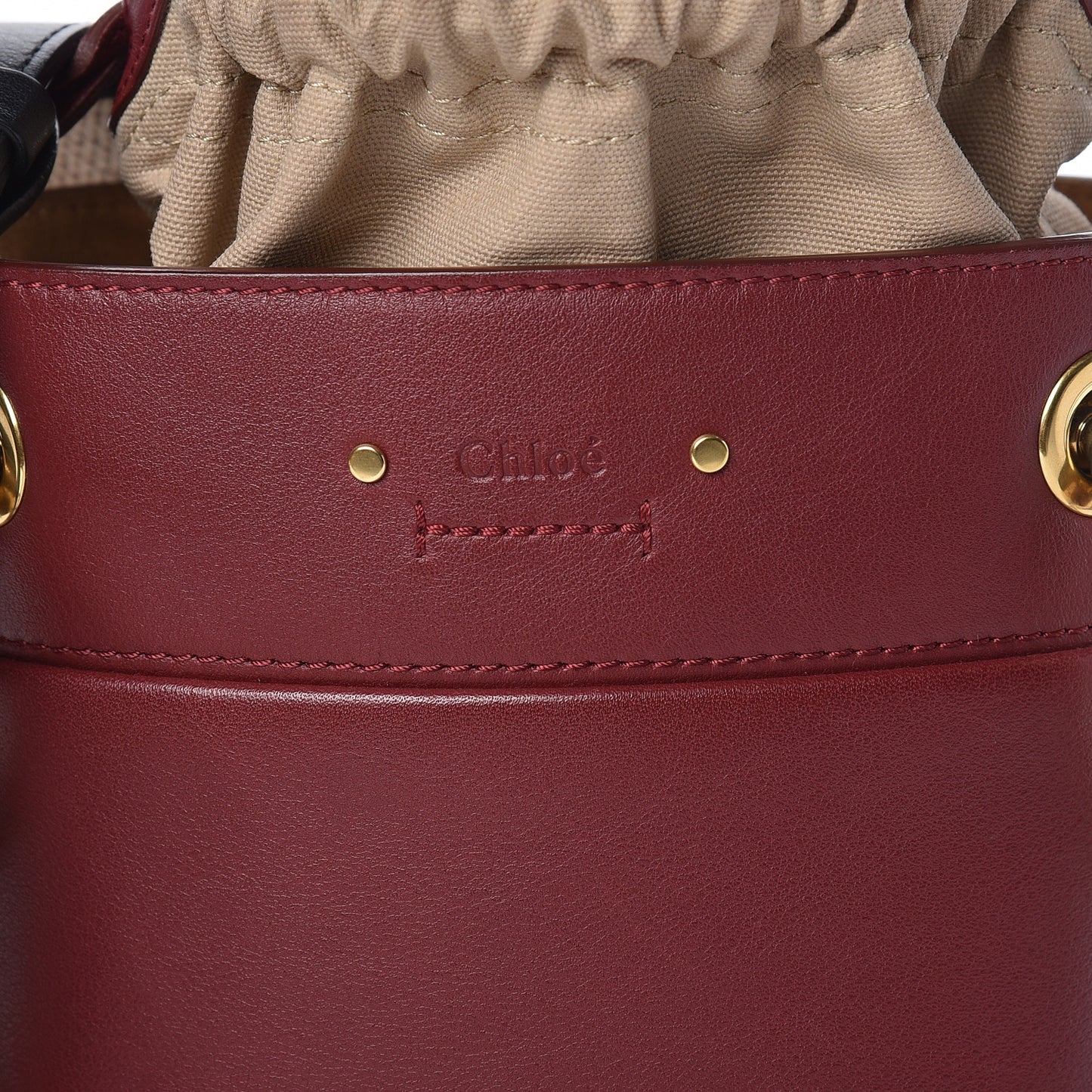 Smooth Calfskin Mini Roy Bucket Bag Plum Purple