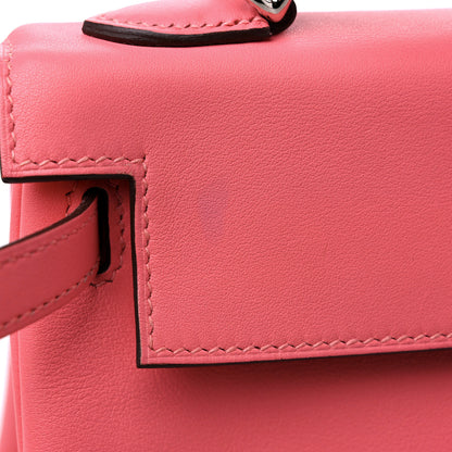 Hermes Swift Kelly Retourne 25 Rose Azalee 12 of 12
