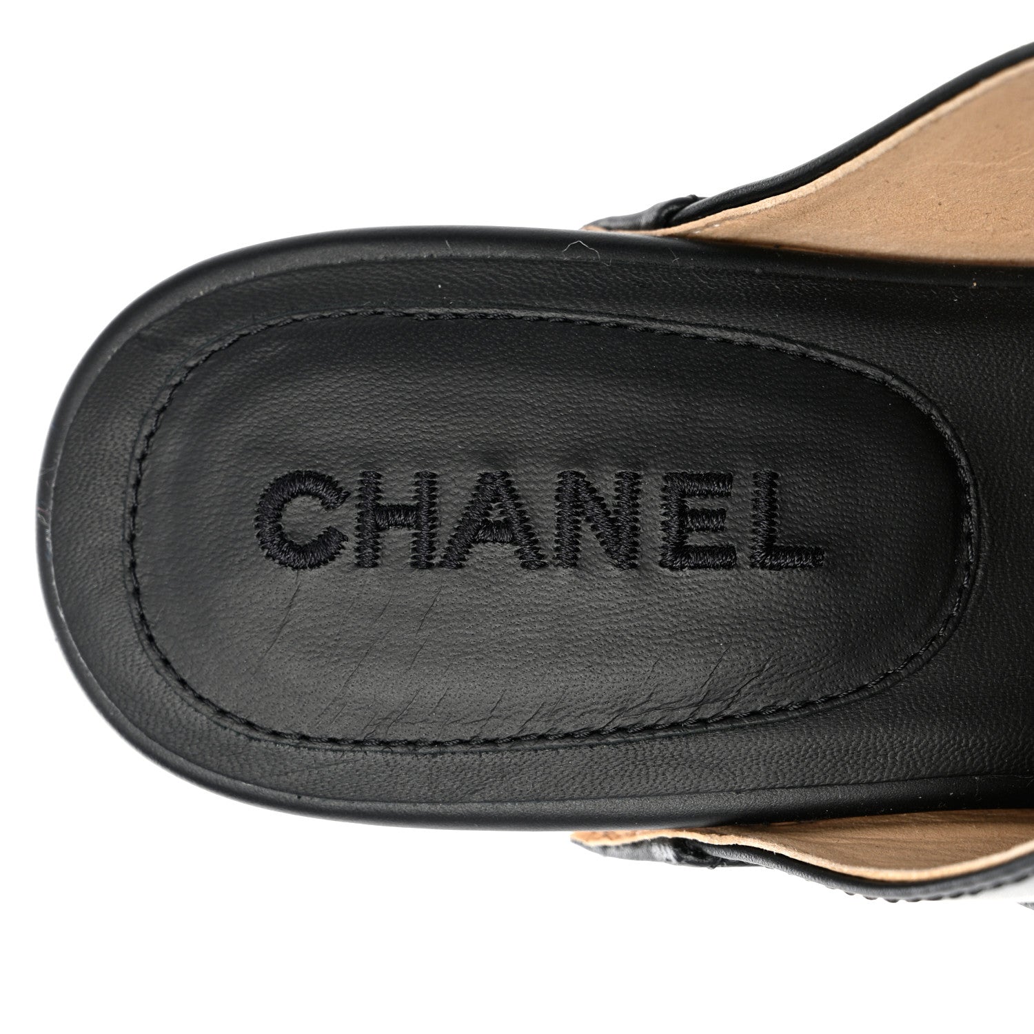 Chanel Calfskin CC Turn Lock Clogs 40 Black 6 of 8