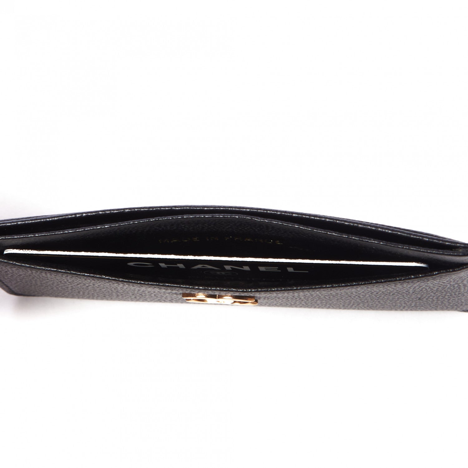 Chanel Goatskin CC Card Holder Black 7 of 9
