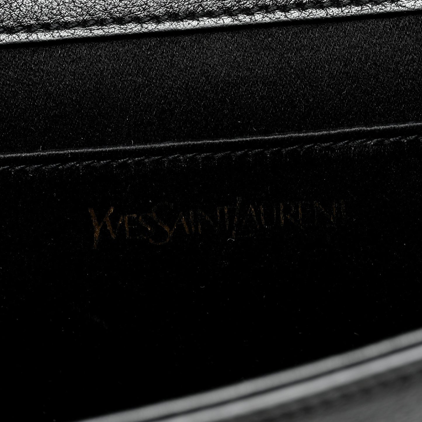 Goatskin Monogram Large Belle De Jour Clutch Black