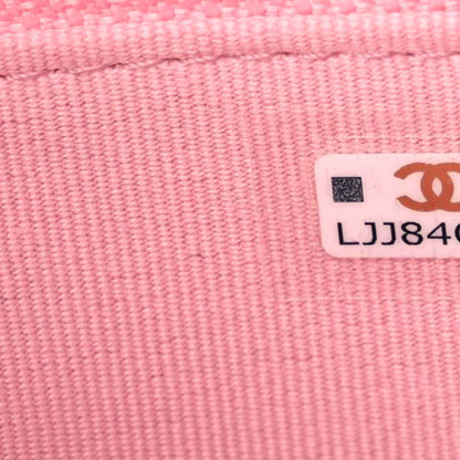 Chanel Caviar Quilted Flap Phone Holder With Chain Light Pink 9 of 10