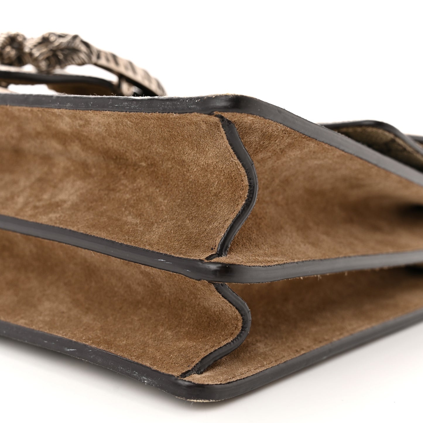 GG Supreme Monogram Medium Dionysus Shoulder Bag Taupe