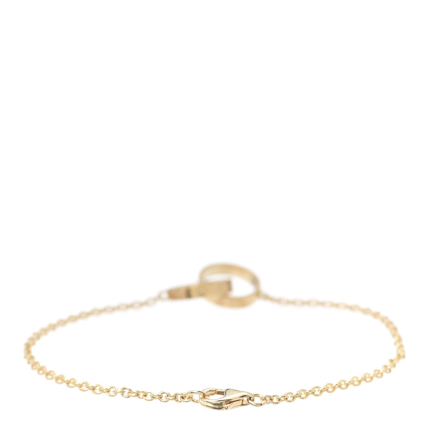 18K Yellow Gold Interlocking LOVE Bracelet