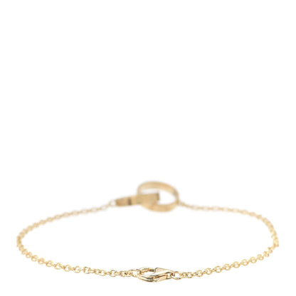 Cartier 18K Yellow Gold Interlocking LOVE Bracelet 3 of 7