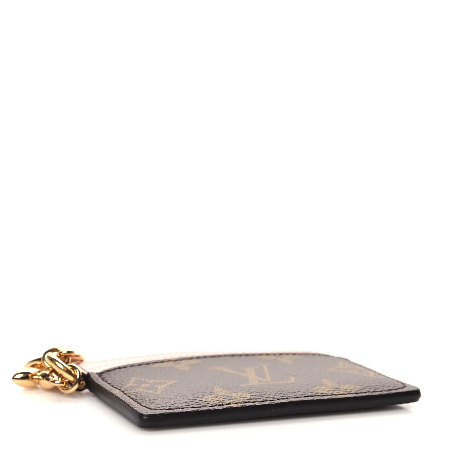 Louis Vuitton Monogram LV Charms Card Holder Rose Ballerine 4 of 6
