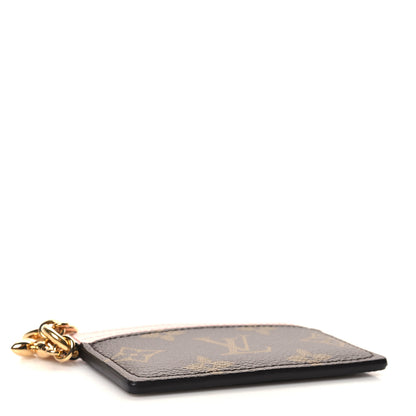 Louis Vuitton Monogram LV Charms Card Holder Rose Ballerine 4 of 6