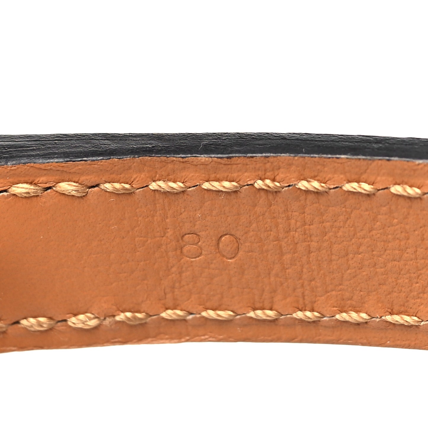 Epsom 15mm Pop H Belt 80 32 Sesame