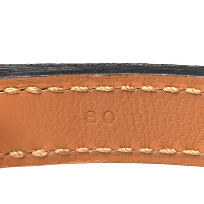 Hermes Epsom 15mm Pop H Belt 80 32 Sesame 6 of 8