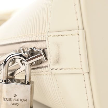 Louis Vuitton Epi Alma BB Ivory 12 of 13