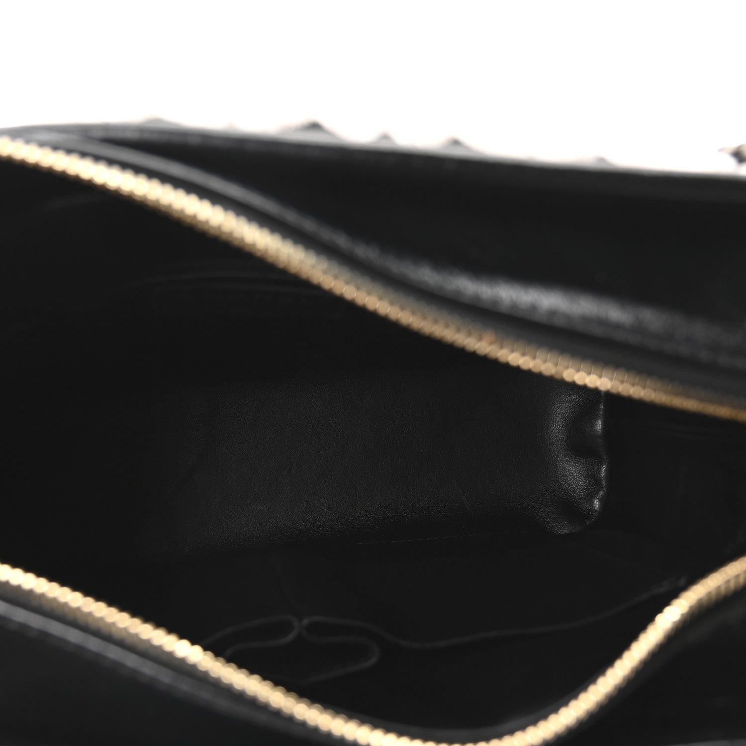 Chanel Wool Calfskin Medium Gabrielle Hobo Black White 5 of 10