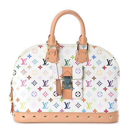 Louis Vuitton Monogram Multicolor Alma GM White 1 of 10