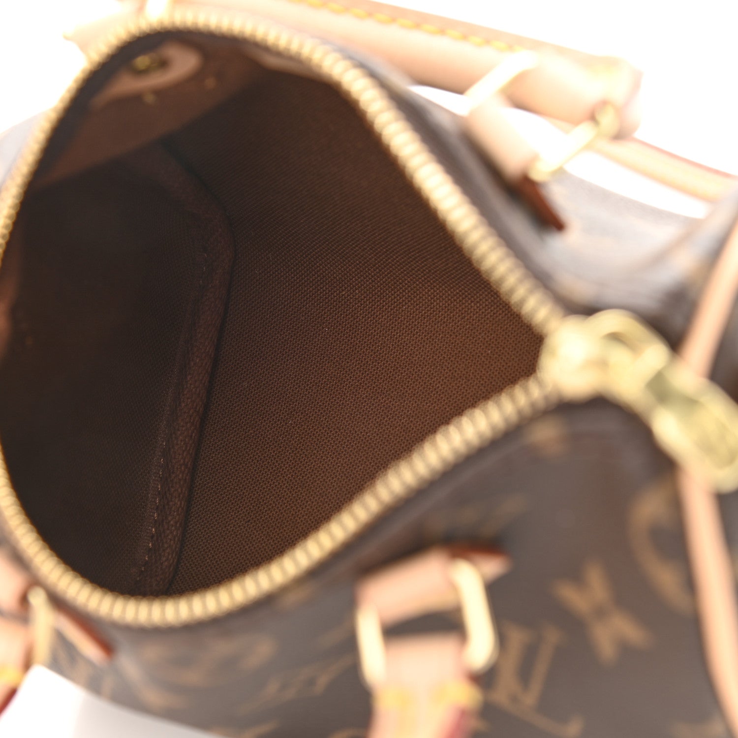 Louis Vuitton Monogram Nano Speedy 5 of 9