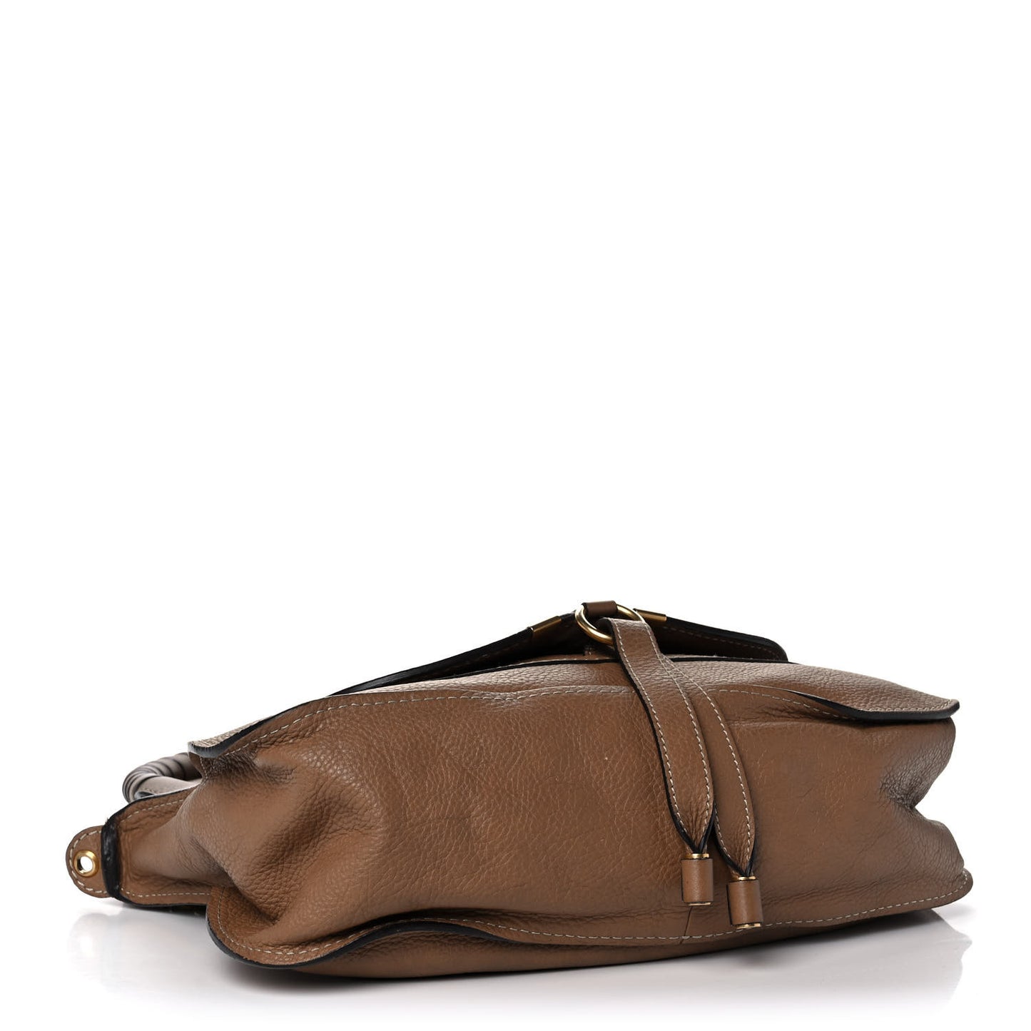 Calfskin Medium Marcie Satchel Nut