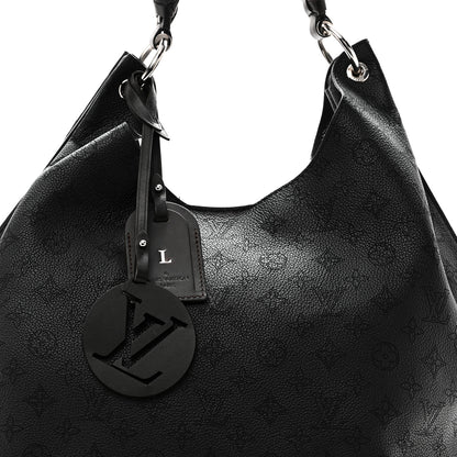 Louis Vuitton Mahina Carmel Hobo Black 7 of 11