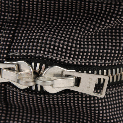 Hermes Canvas Herline MM Tote Grey 10 of 11