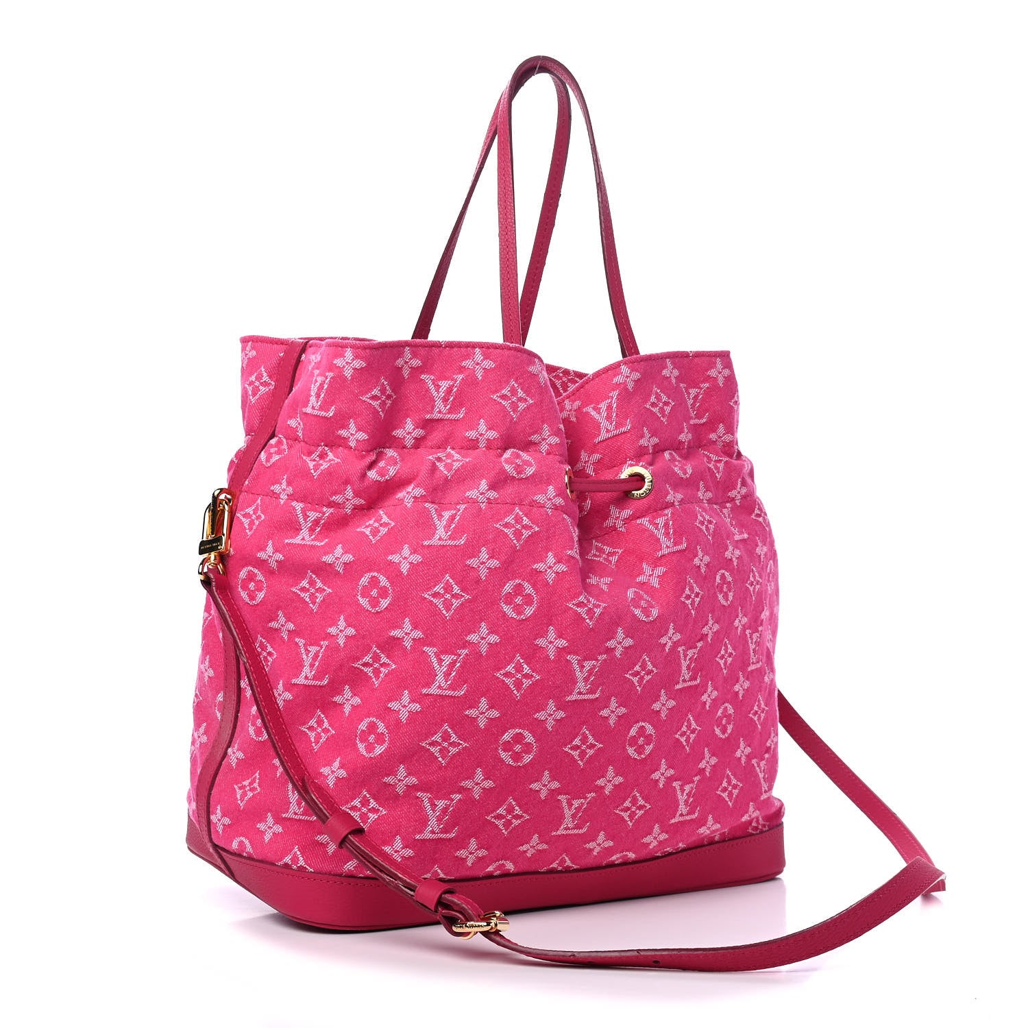Louis Vuitton Denim Noefull MM Rose Indien 2 of 14