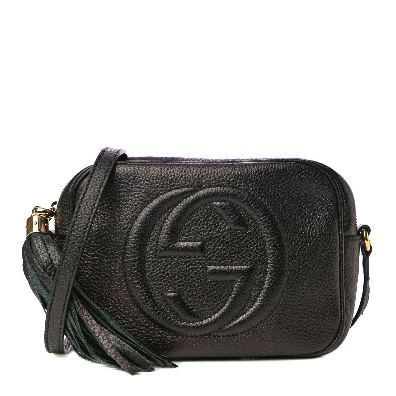 Gucci Pebbled Calfskin Small Soho Disco Bag Black 1 of 14