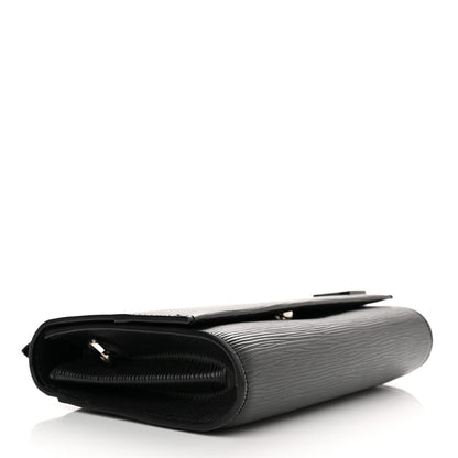 Louis Vuitton Epi Clery Black 4 of 13