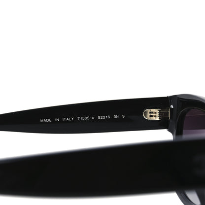 Chanel Acetate Square Sunglasses 71505-A Black Grey 5 of 10