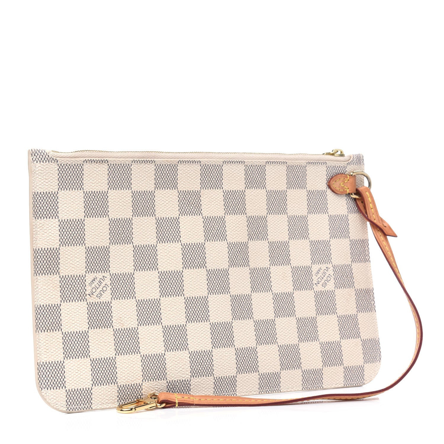 Louis Vuitton Damier Azur Neverfull MM GM Pochette 2 of 5