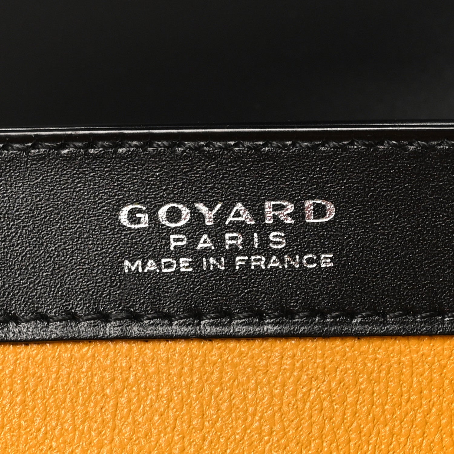 Goyard Clemency Cowhide Decize Taurillon Saigon PM Black 6 of 9