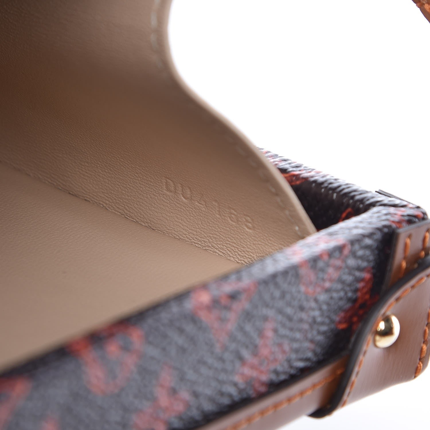 Louis Vuitton Catogram Petite Malle Orange Marron 9 of 10