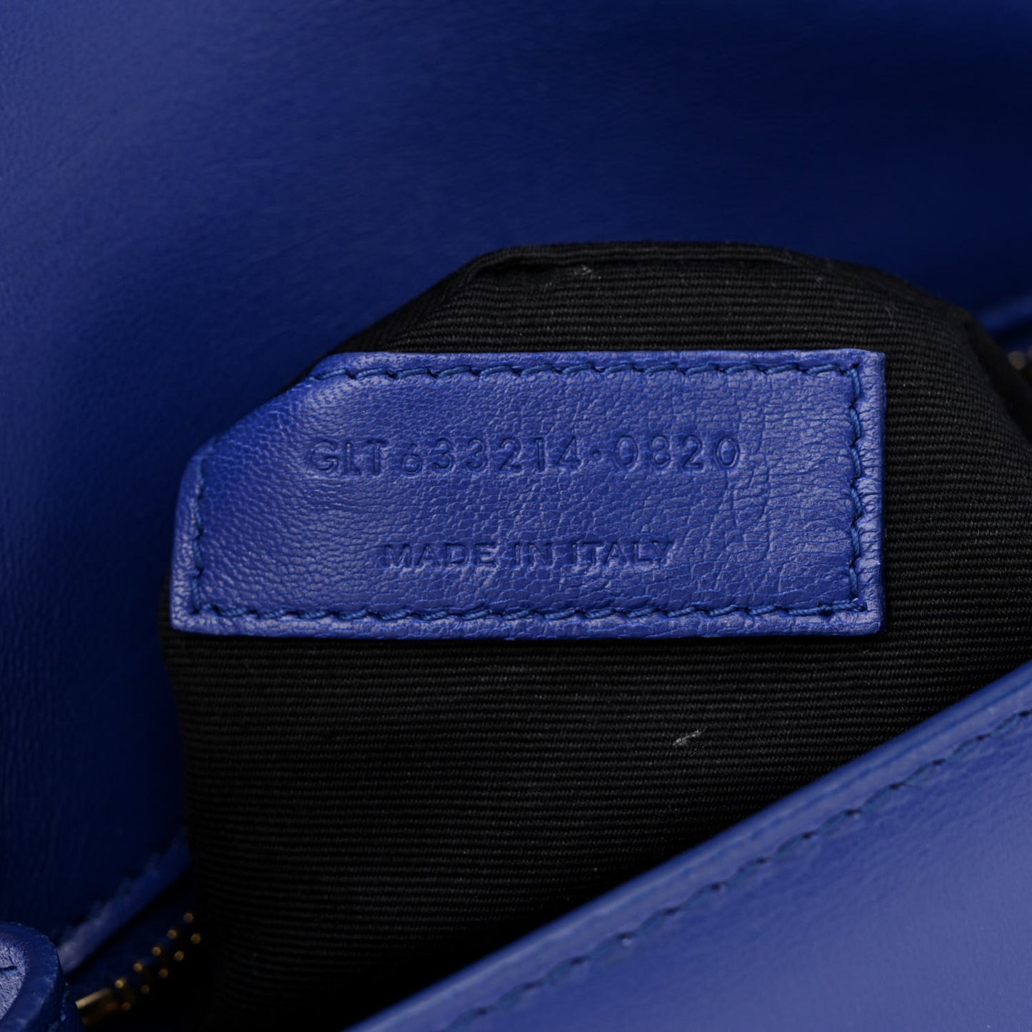 Smooth Calfskin Carre Satchel Royal Blue