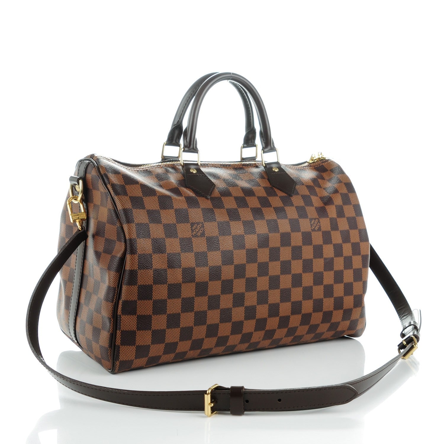 Louis Vuitton Damier Ebene Speedy Bandouliere 35 3 of 8
