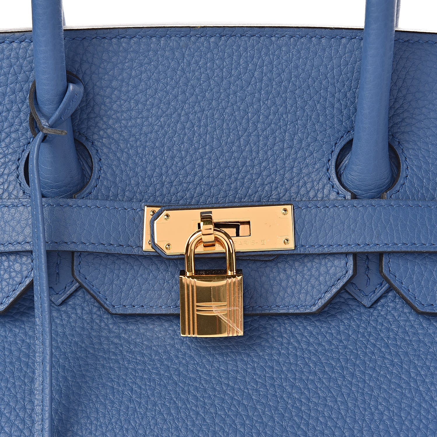 Hermes Togo Birkin 35 Bleu Agate 9 of 11