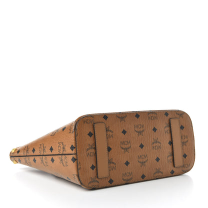 MCM Visetos Small Project Tote Cognac 4 of 9